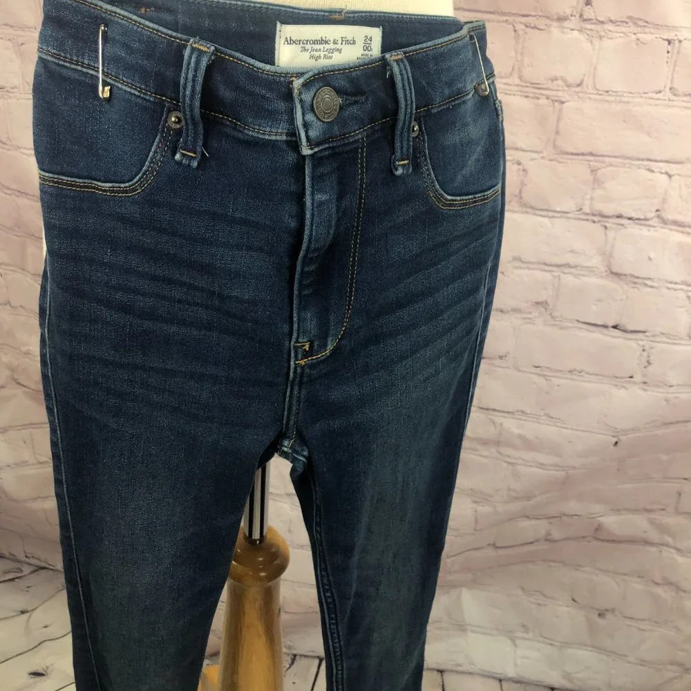 Abercrombie & fitch the jean legging high rise 24 00 - Picture 2 of 4
